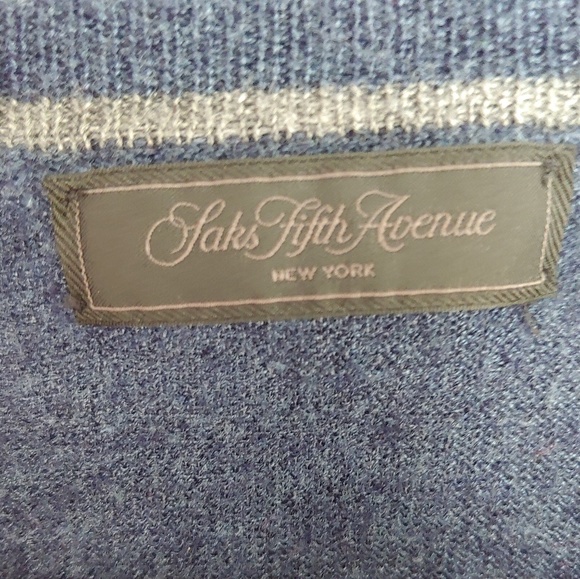 🌻Saks Fifth Avenue. Men's wool blend sweater. - Picture 3 of 5